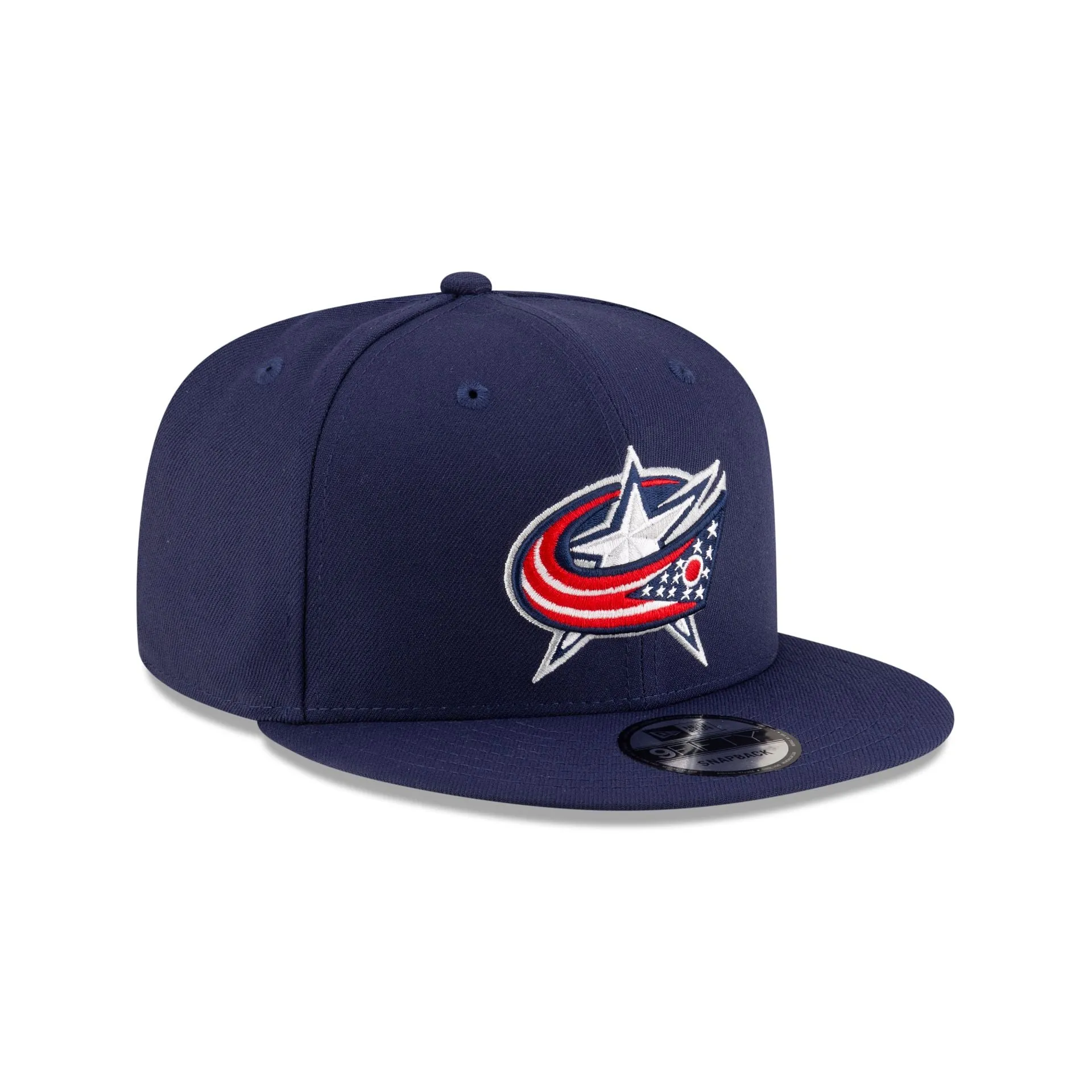 Columbus Blue Jackets Navy 9FIFTY Snapback Hat sold by New Era product image thumbnail 3