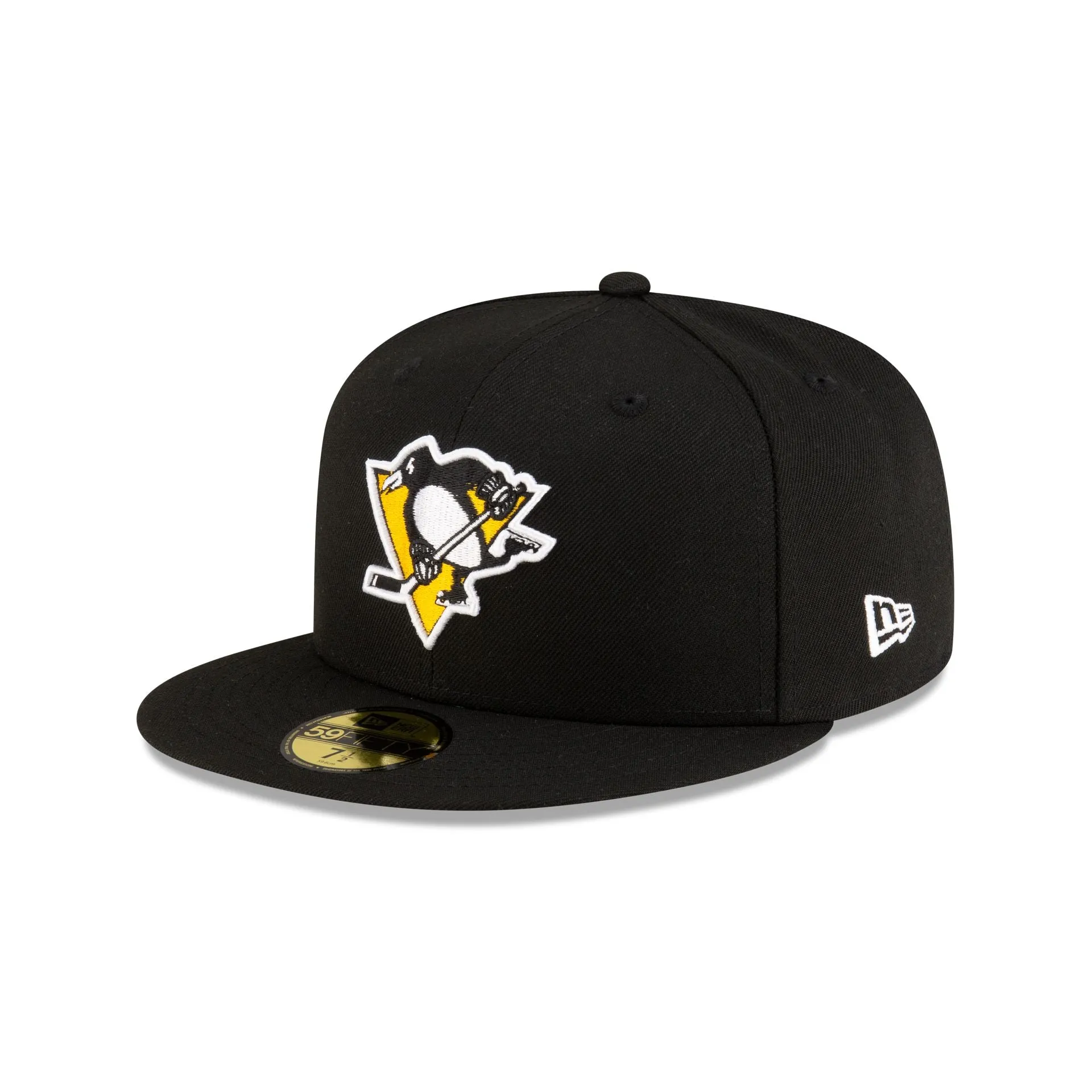 Pittsburgh Penguins Black 59FIFTY Fitted Hat sold by New Era
