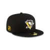 Pittsburgh Penguins Black 59FIFTY Fitted Hat sold by New Era