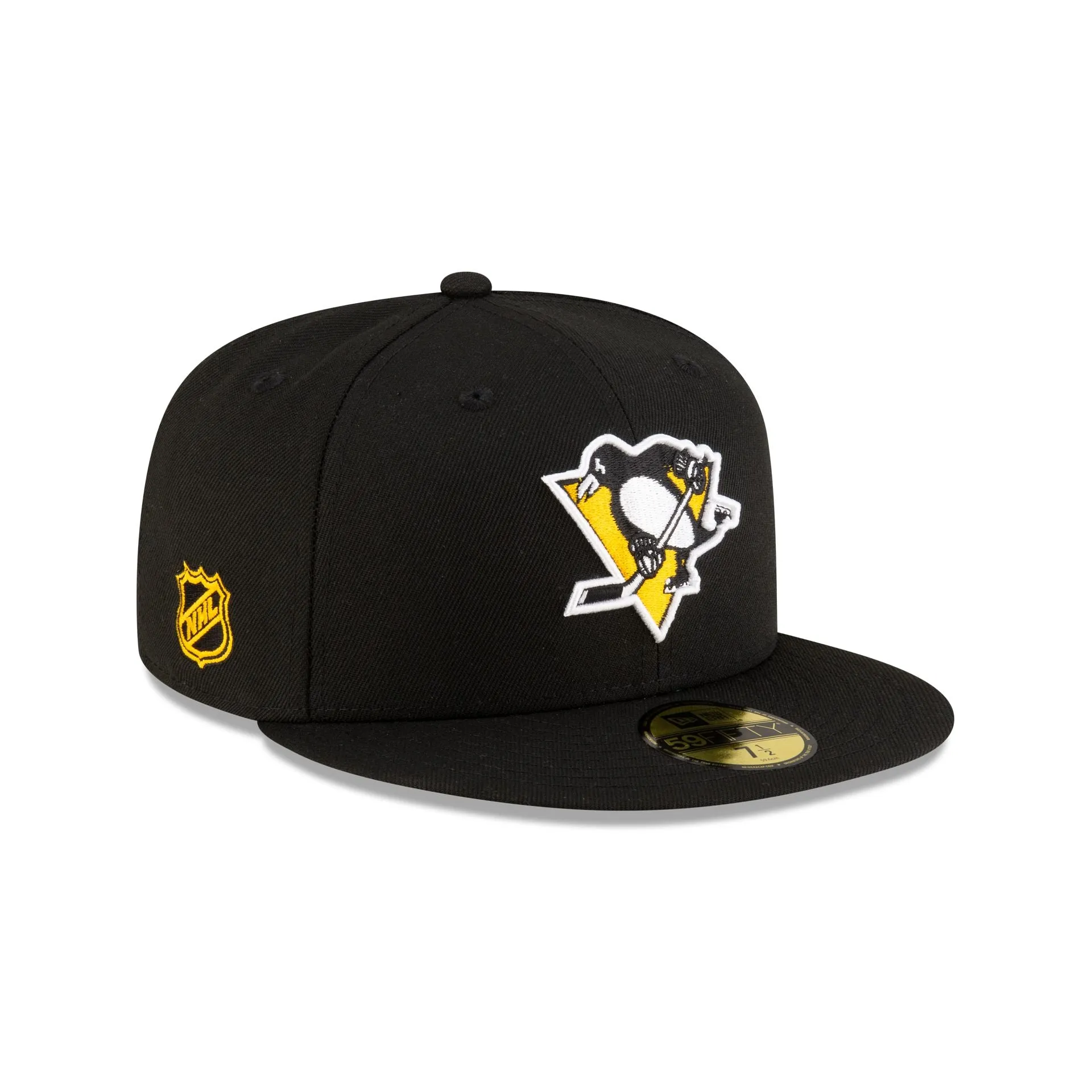 Pittsburgh Penguins Black 59FIFTY Fitted Hat sold by New Era product image thumbnail 3