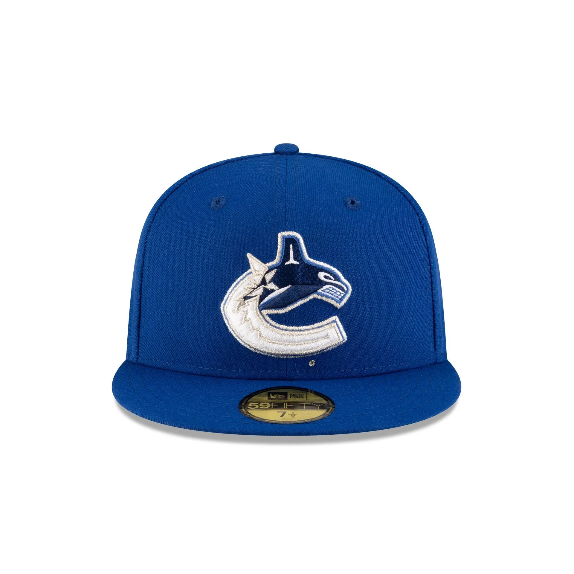Vancouver Canucks Blue 59FIFTY Fitted Hat sold by New Era product image thumbnail 2
