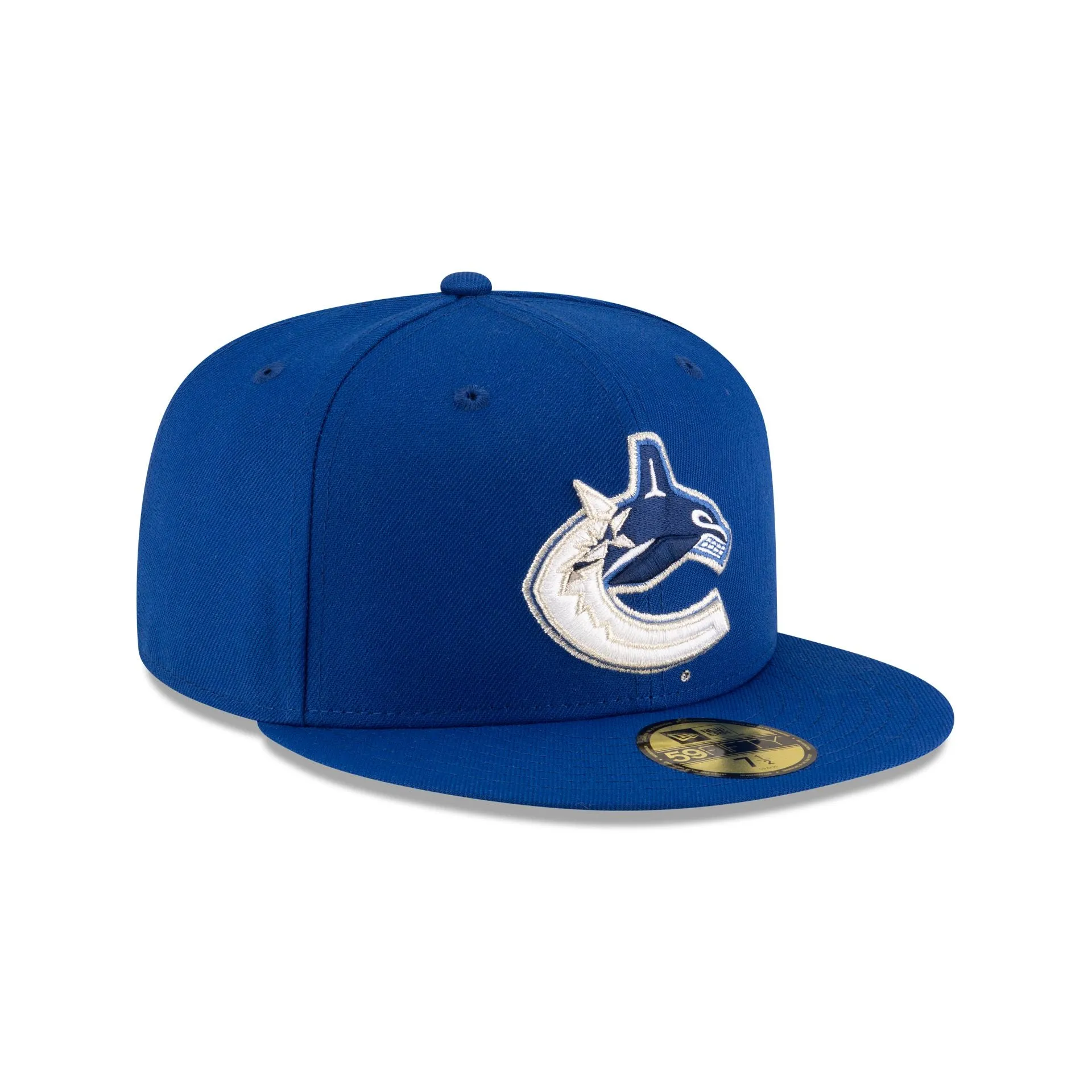 Vancouver Canucks Blue 59FIFTY Fitted Hat sold by New Era product image thumbnail 3