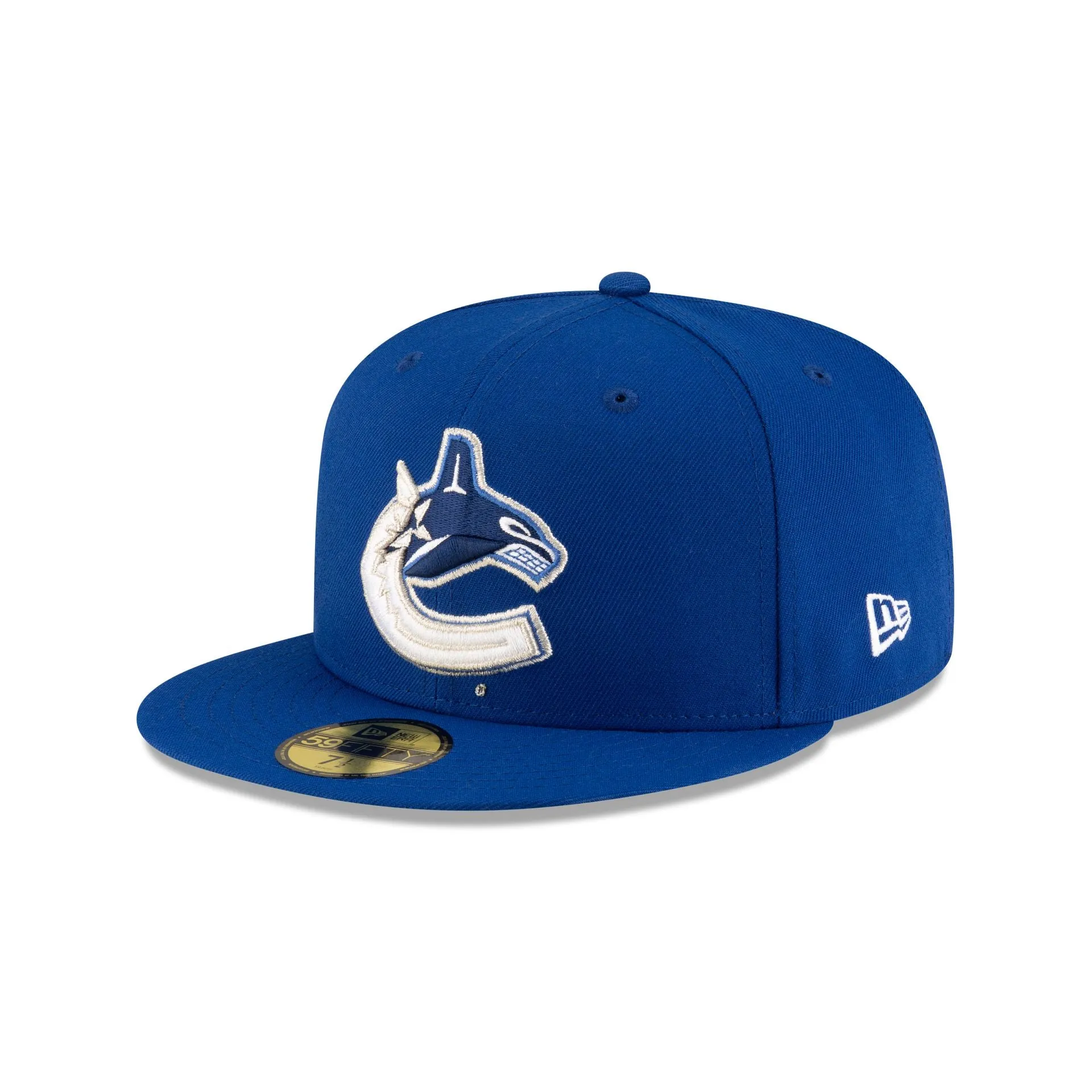 Vancouver Canucks Blue 59FIFTY Fitted Hat sold by New Era