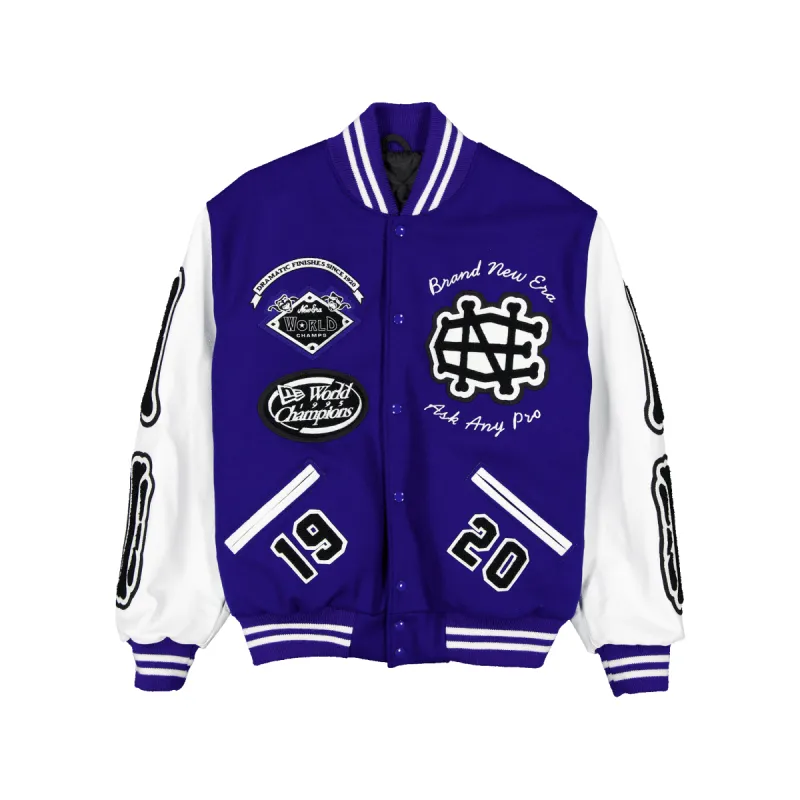 Brand New Era Sticks & Stones Varsity Jacket sold by New Era