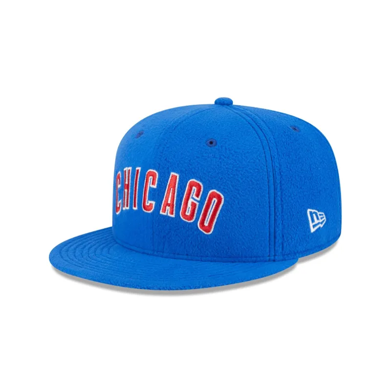 Chicago Cubs Fleece 59FIFTY Fitted Hat sold by New Era
