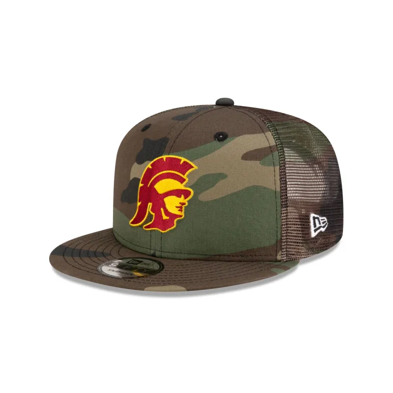 USC Trojans Camo 9FIFTY Trucker Hat sold by New Era