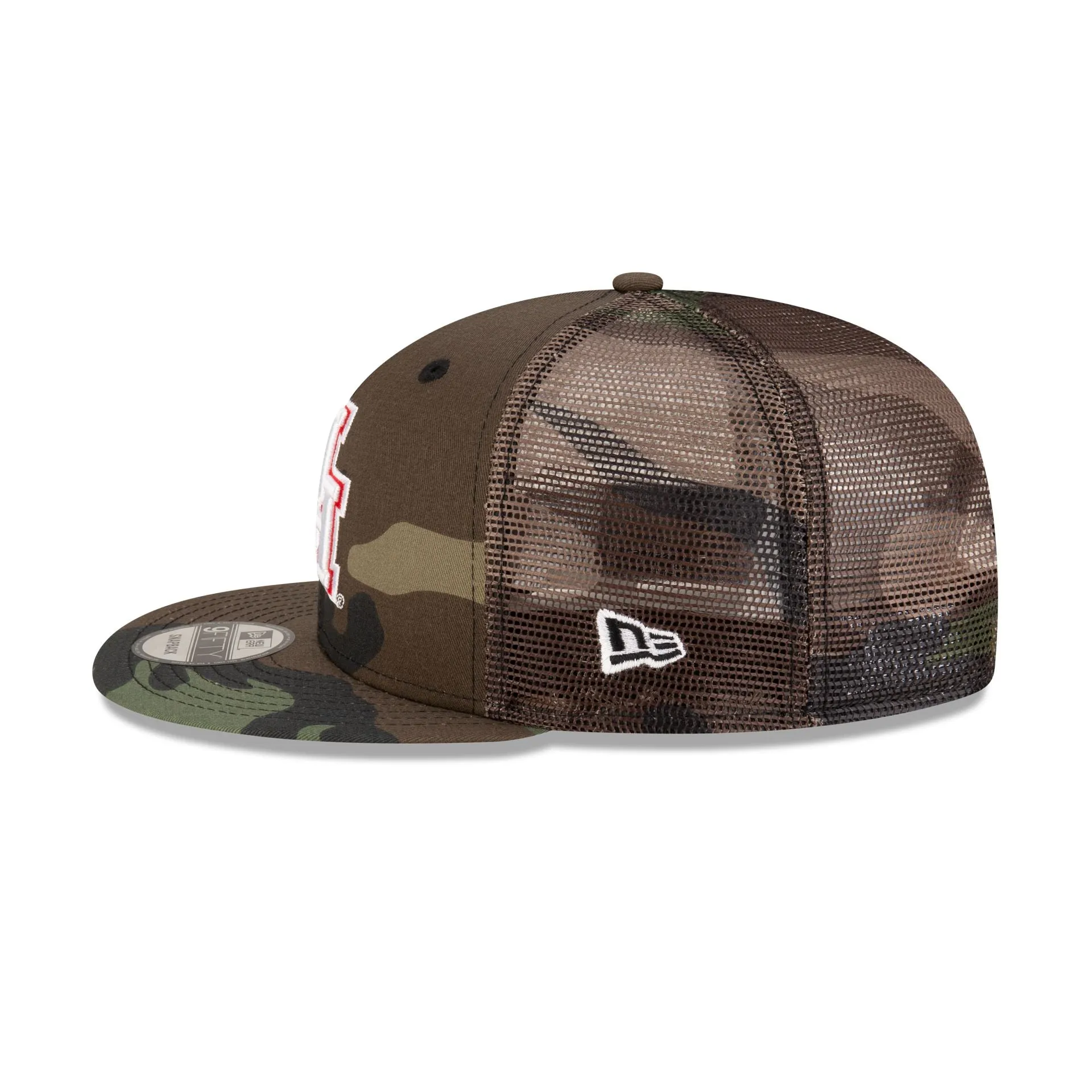 Houston Cougars Camo 9FIFTY Trucker Hat sold by New Era product image thumbnail 4