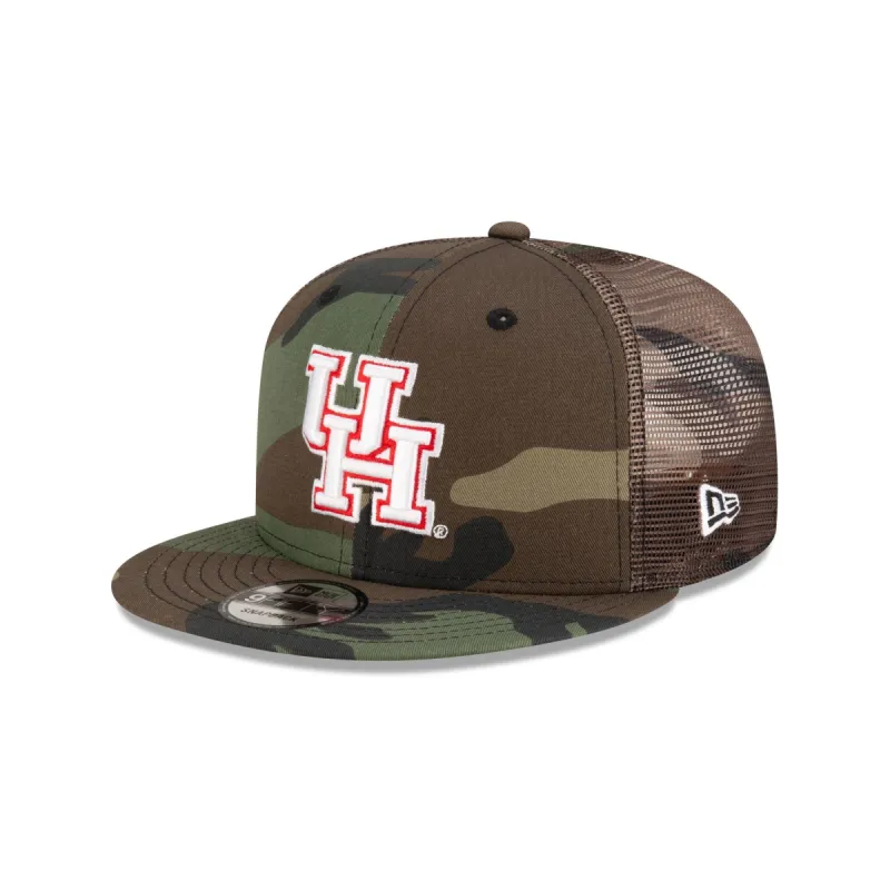 Houston Cougars Camo 9FIFTY Trucker Hat sold by New Era
