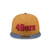 San Francisco 49ers Panama Tan 9FIFTY Snapback Hat sold by New Era