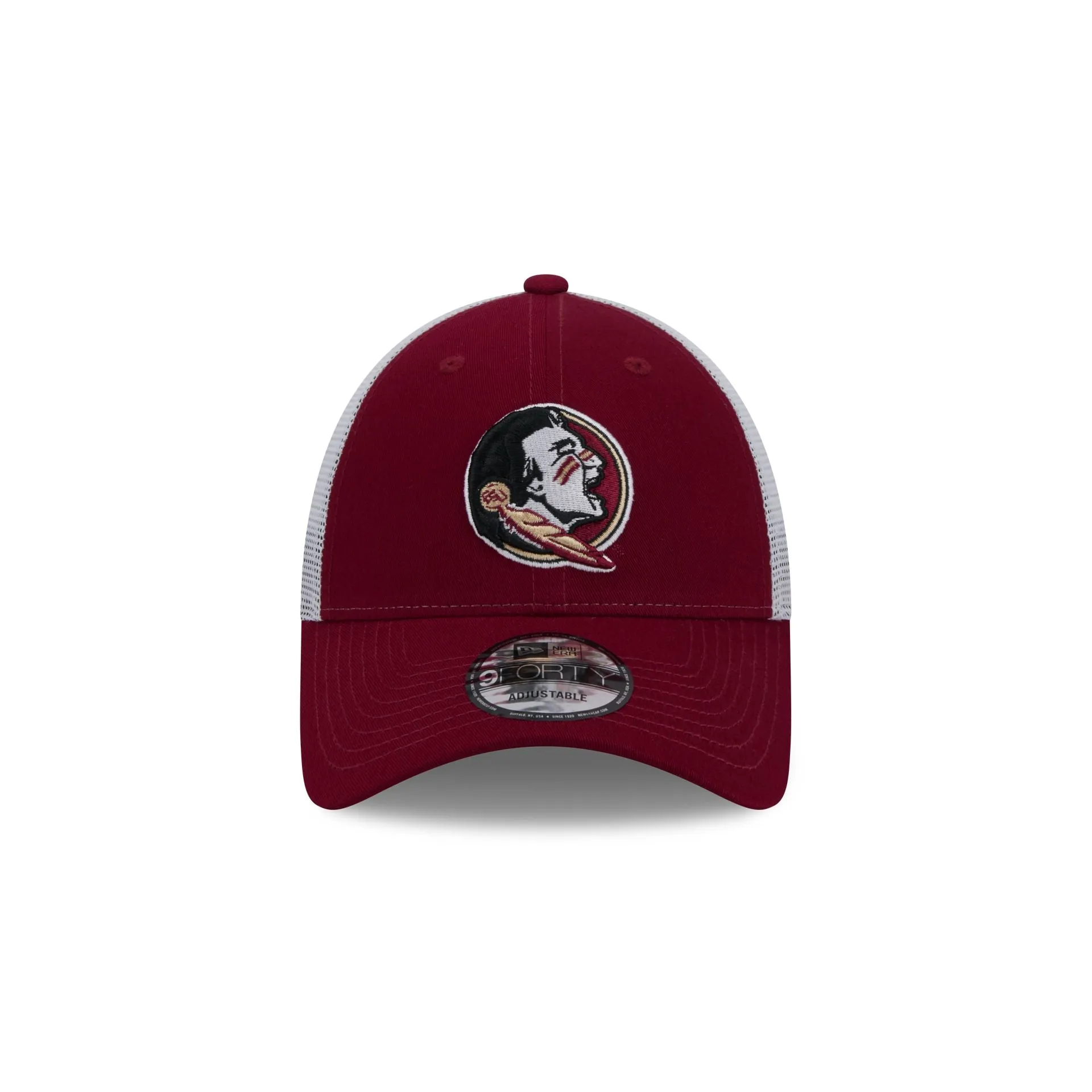Florida State Seminoles Garnet 9FORTY Trucker Hat sold by New Era product image thumbnail 2