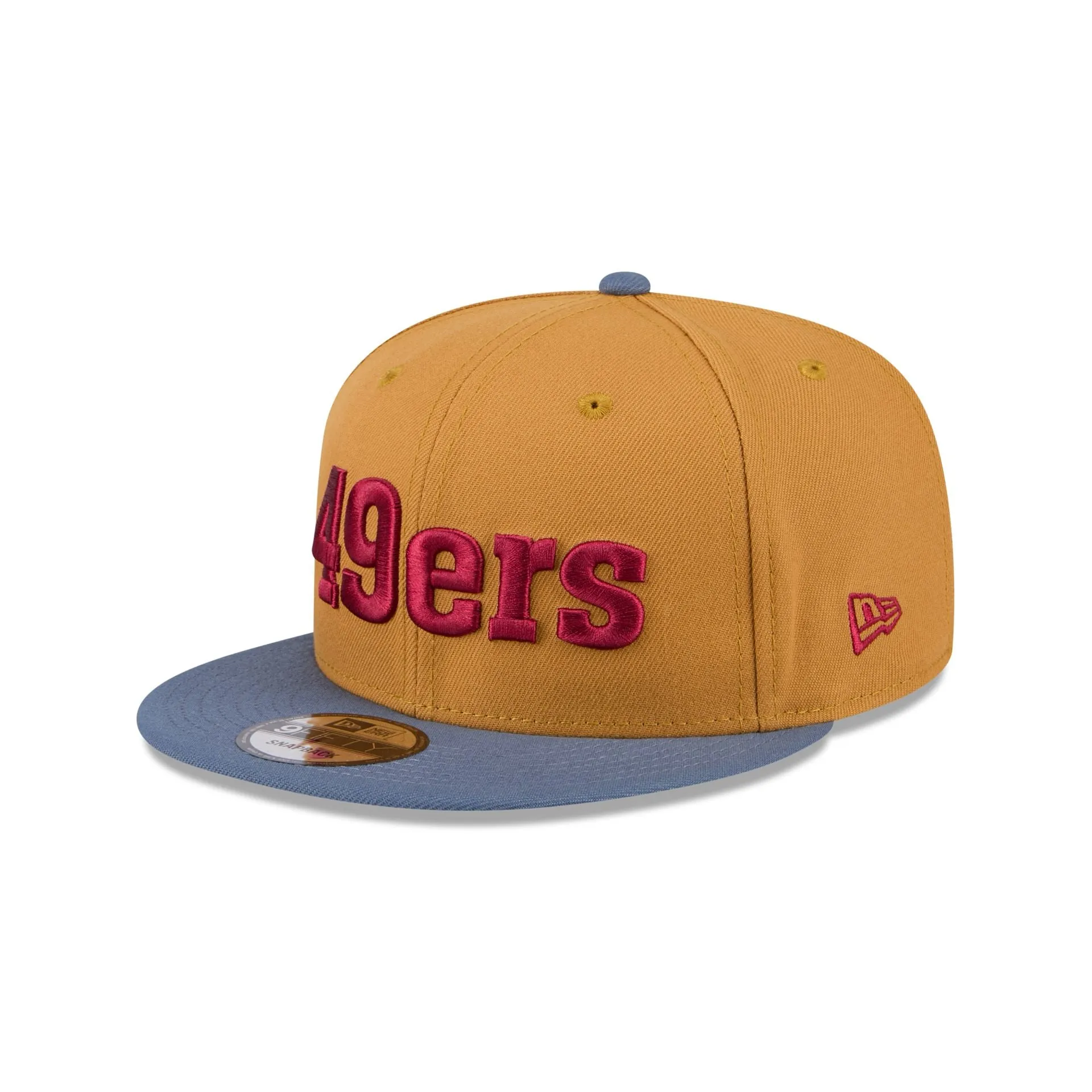 San Francisco 49ers Panama Tan 9FIFTY Snapback Hat sold by New Era product image thumbnail 3