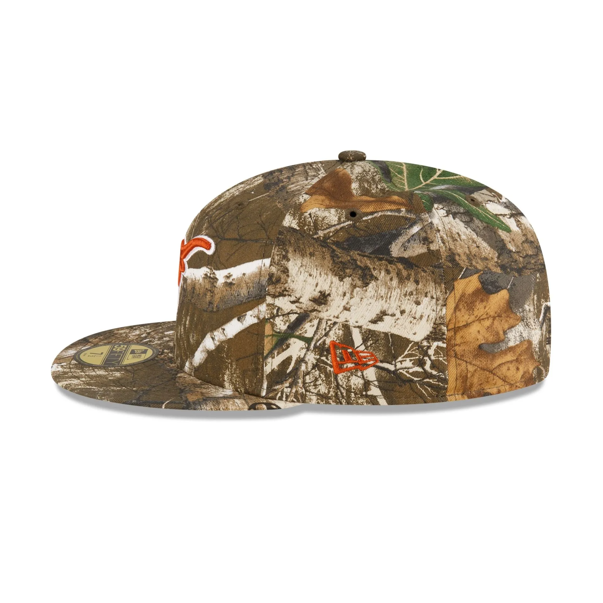 Texas Longhorns Camo 59FIFTY Fitted Hat sold by New Era product image thumbnail 4