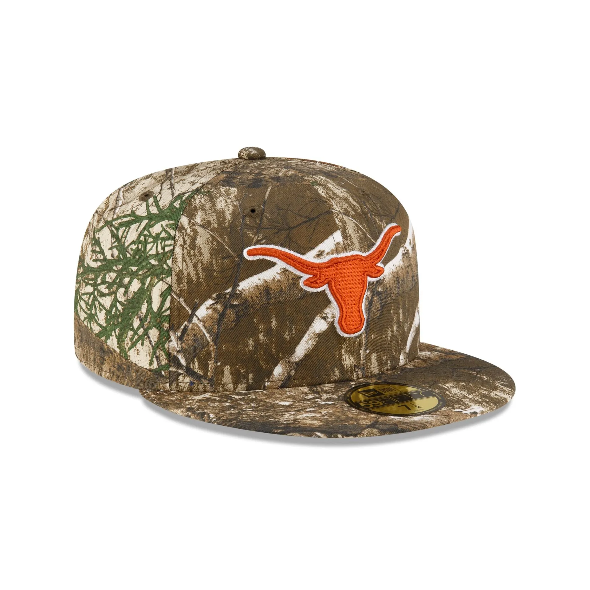 Texas Longhorns Camo 59FIFTY Fitted Hat sold by New Era product image thumbnail 3