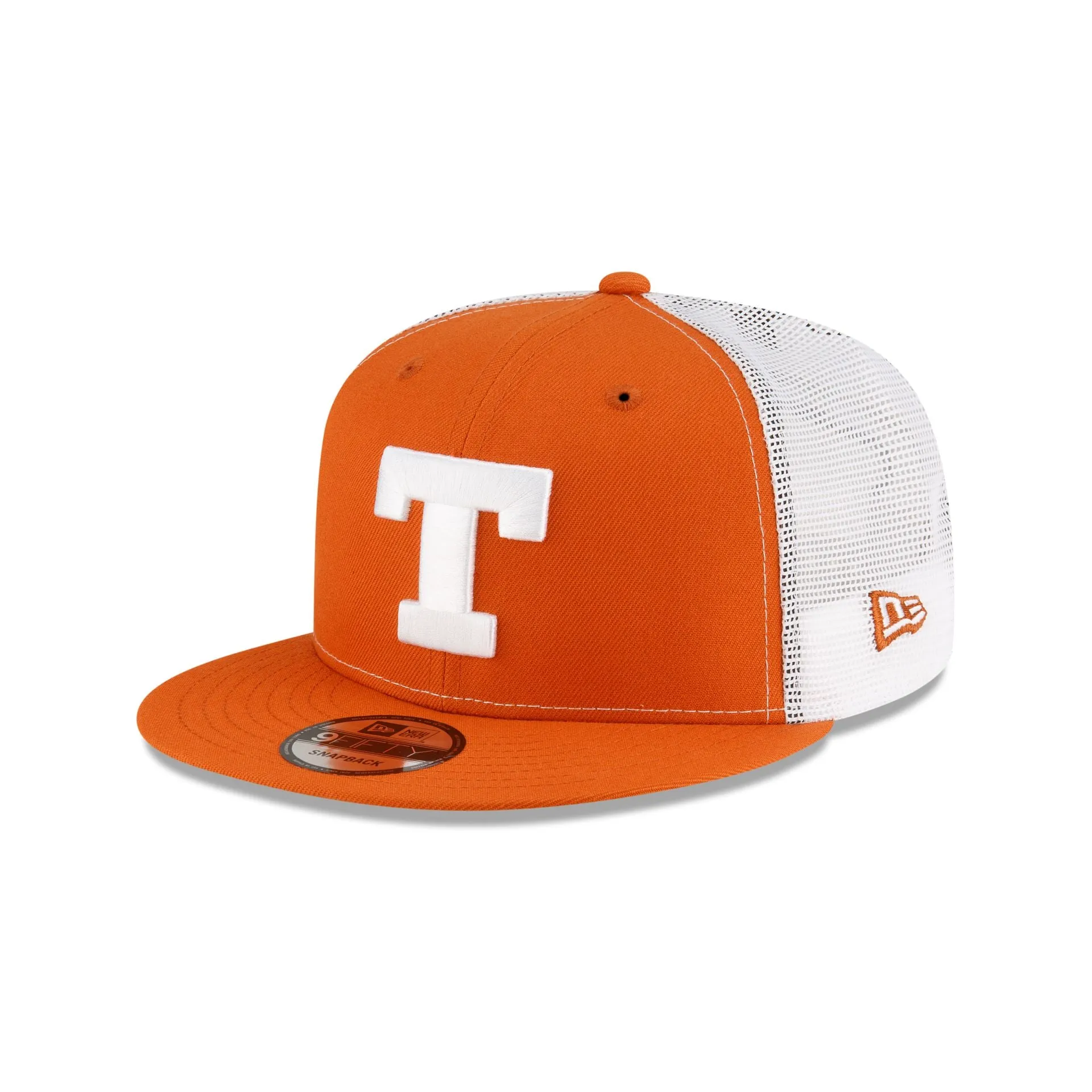 Texas Longhorns Chrome White 9FIFTY Snapback Hat sold by New Era
