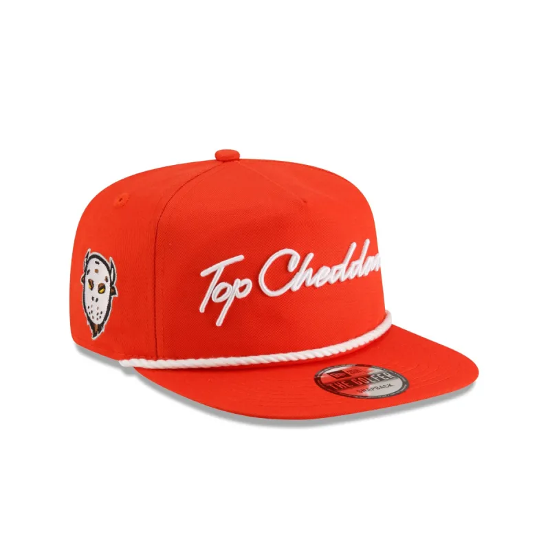 New Era Cap Top Cheddar Golfer Hat made by New Era