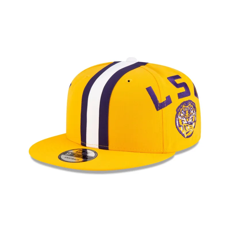 LSU Tigers Helmet 9FIFTY Snapback Hat sold by New Era