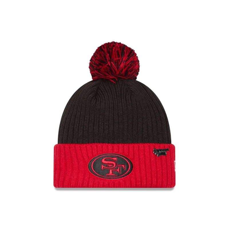 San Francisco 49ers 2024 Inspire Change Pom Knit Hat sold by New Era