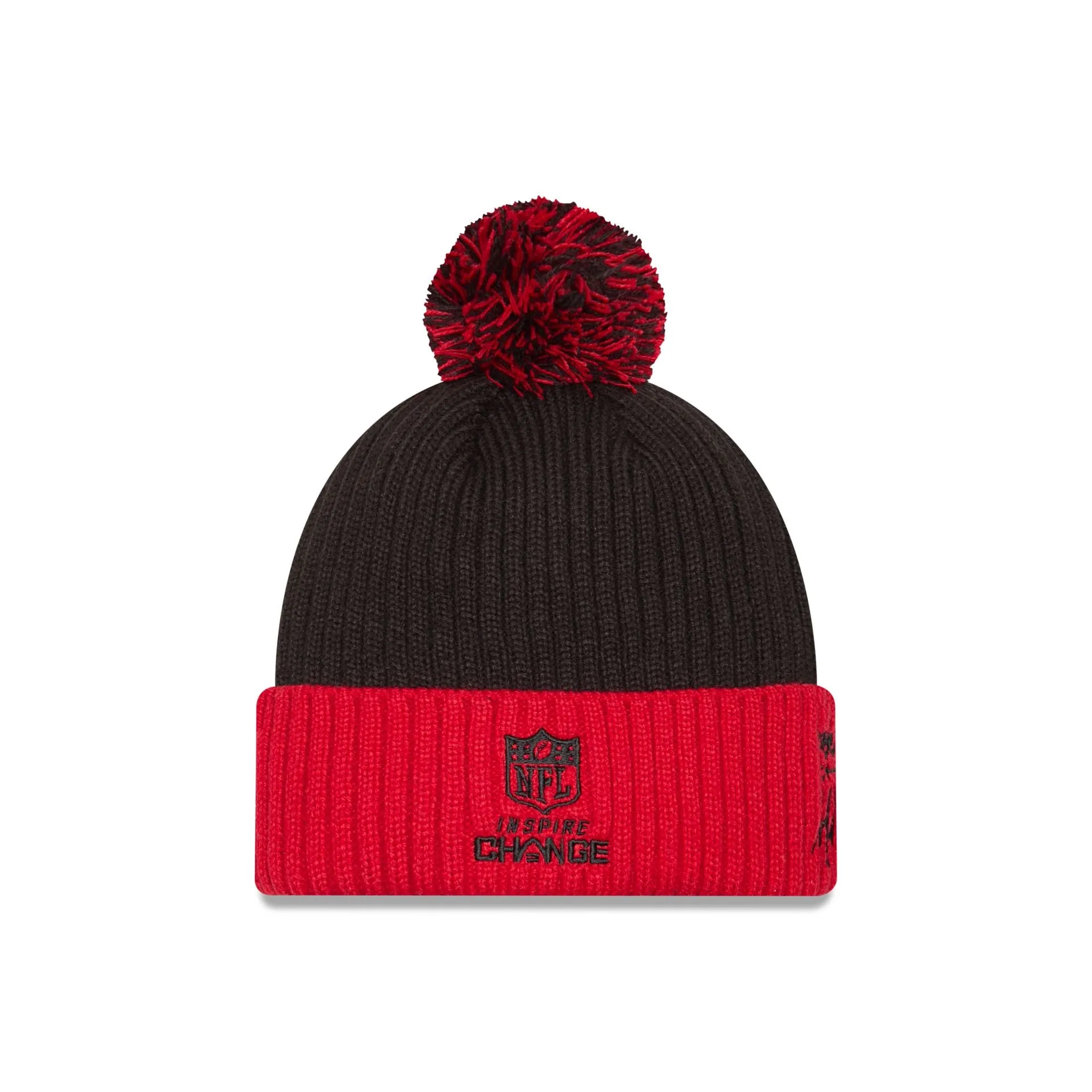 San Francisco 49ers 2024 Inspire Change Pom Knit Hat sold by New Era product image thumbnail 2