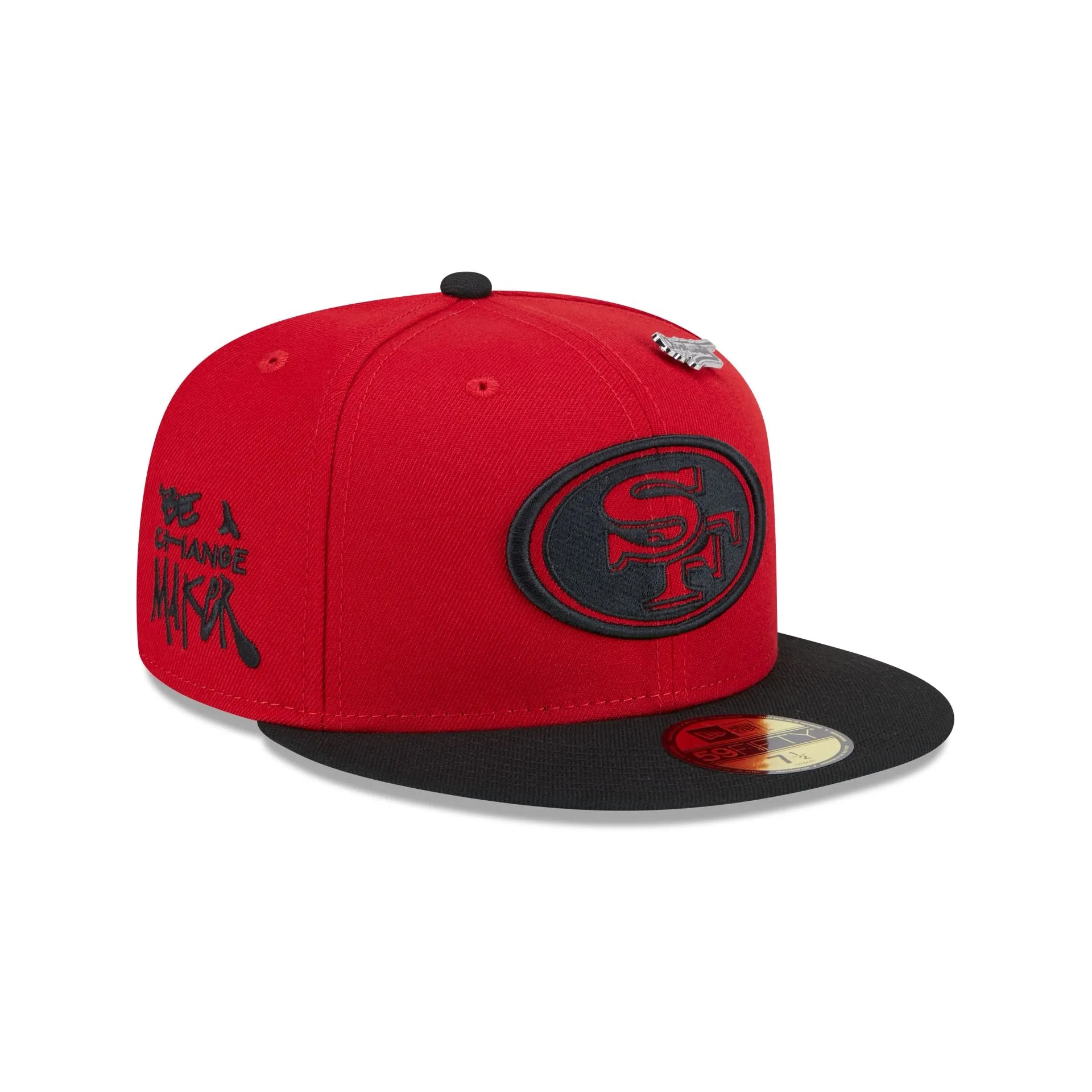 San Francisco 49ers 2024 Inspire Change 59FIFTY Fitted Hat sold by New Era product image thumbnail 3