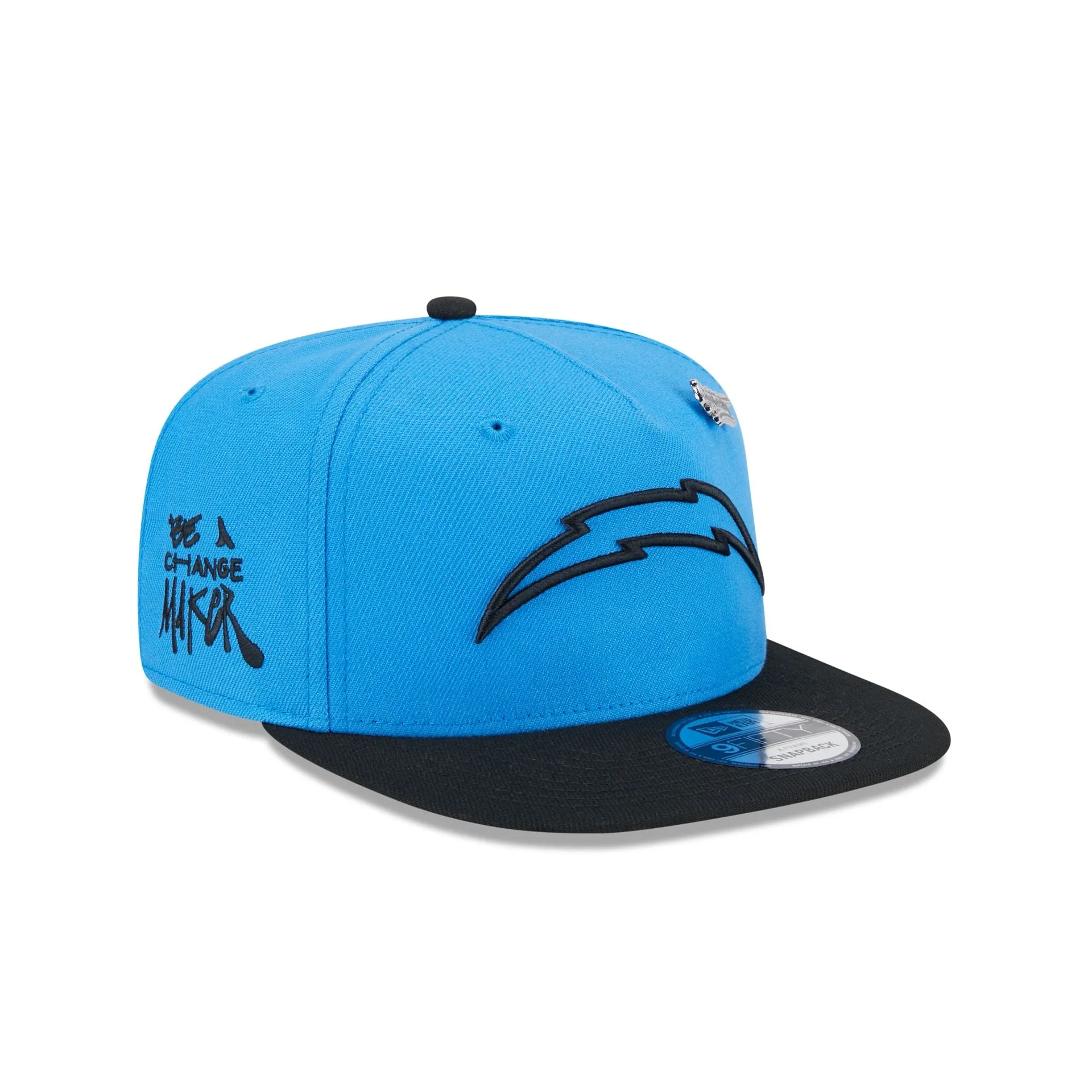 Los Angeles Chargers 2024 Inspire Change 9FIFTY A-Frame Snapback Hat sold by New Era product image thumbnail 3