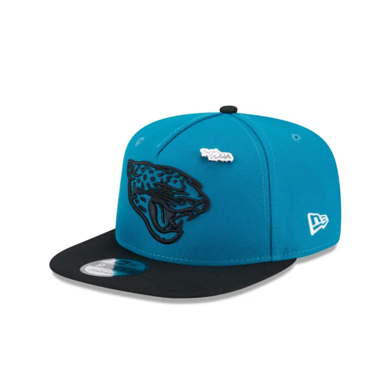 Jacksonville Jaguars 2024 Inspire Change 9FIFTY A-Frame Snapback Hat sold by New Era