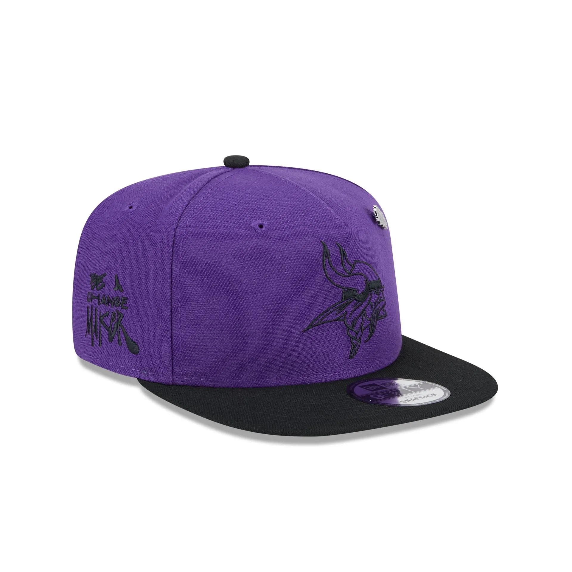 Minnesota Vikings 2024 Inspire Change 9FIFTY A-Frame Snapback Hat sold by New Era product image thumbnail 3