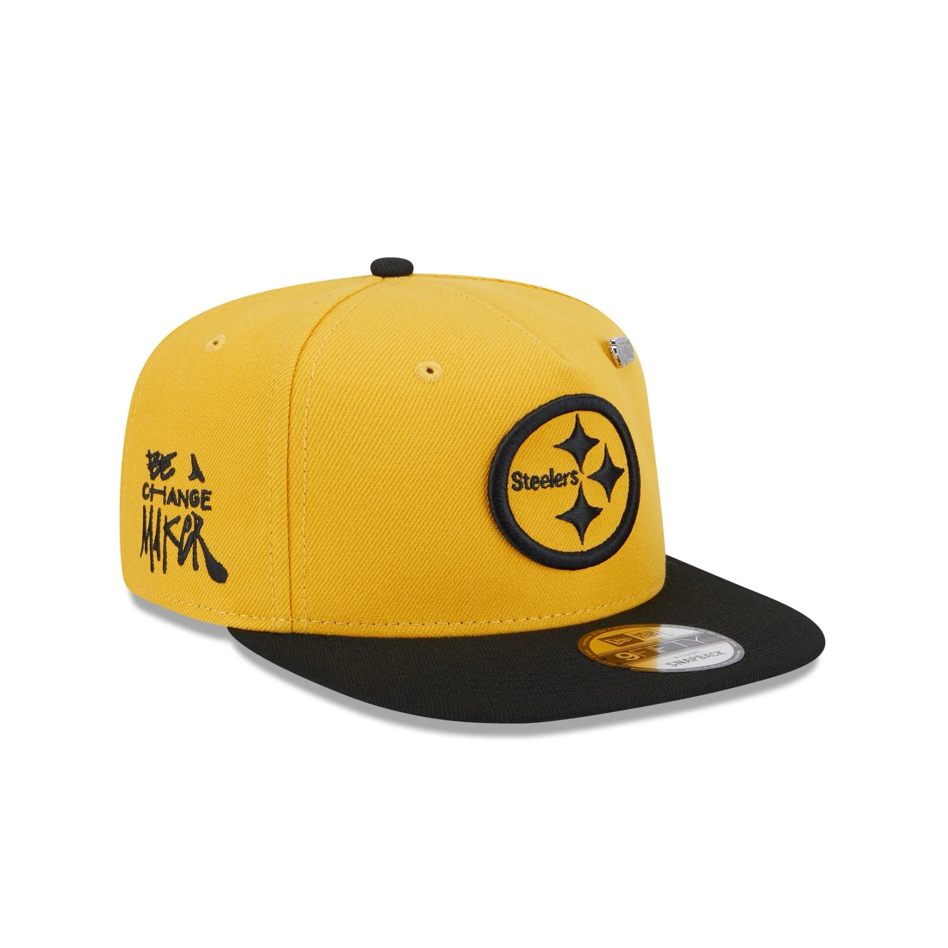 Pittsburgh Steelers 2024 Inspire Change 9FIFTY A-Frame Snapback Hat sold by New Era product image thumbnail 3