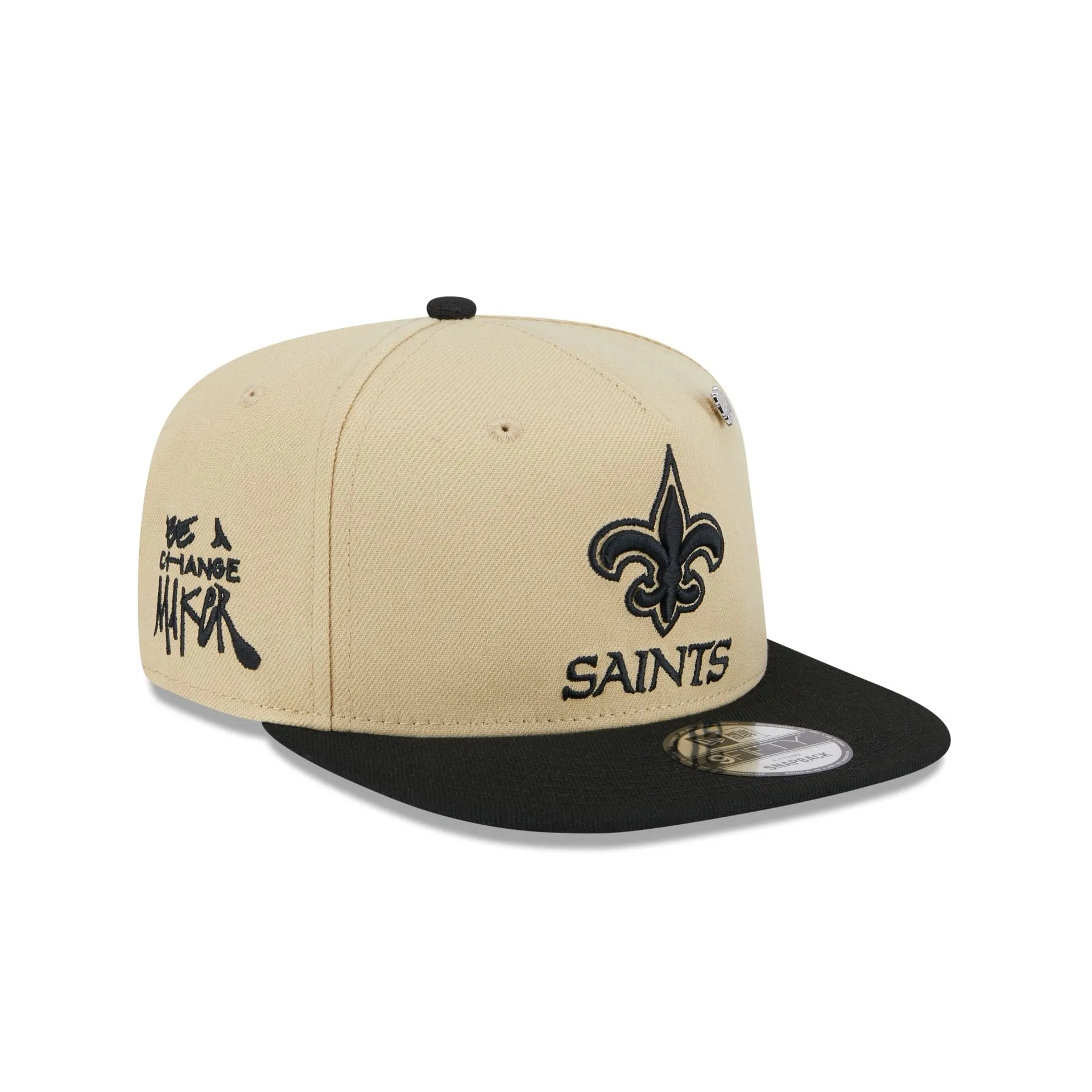 New Orleans Saints 2024 Inspire Change 9FIFTY A-Frame Snapback Hat sold by New Era product image thumbnail 3
