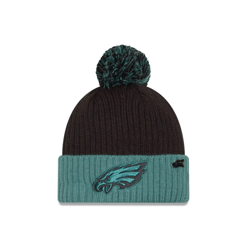 Philadelphia Eagles 2024 Inspire Change Pom Knit Hat sold by New Era