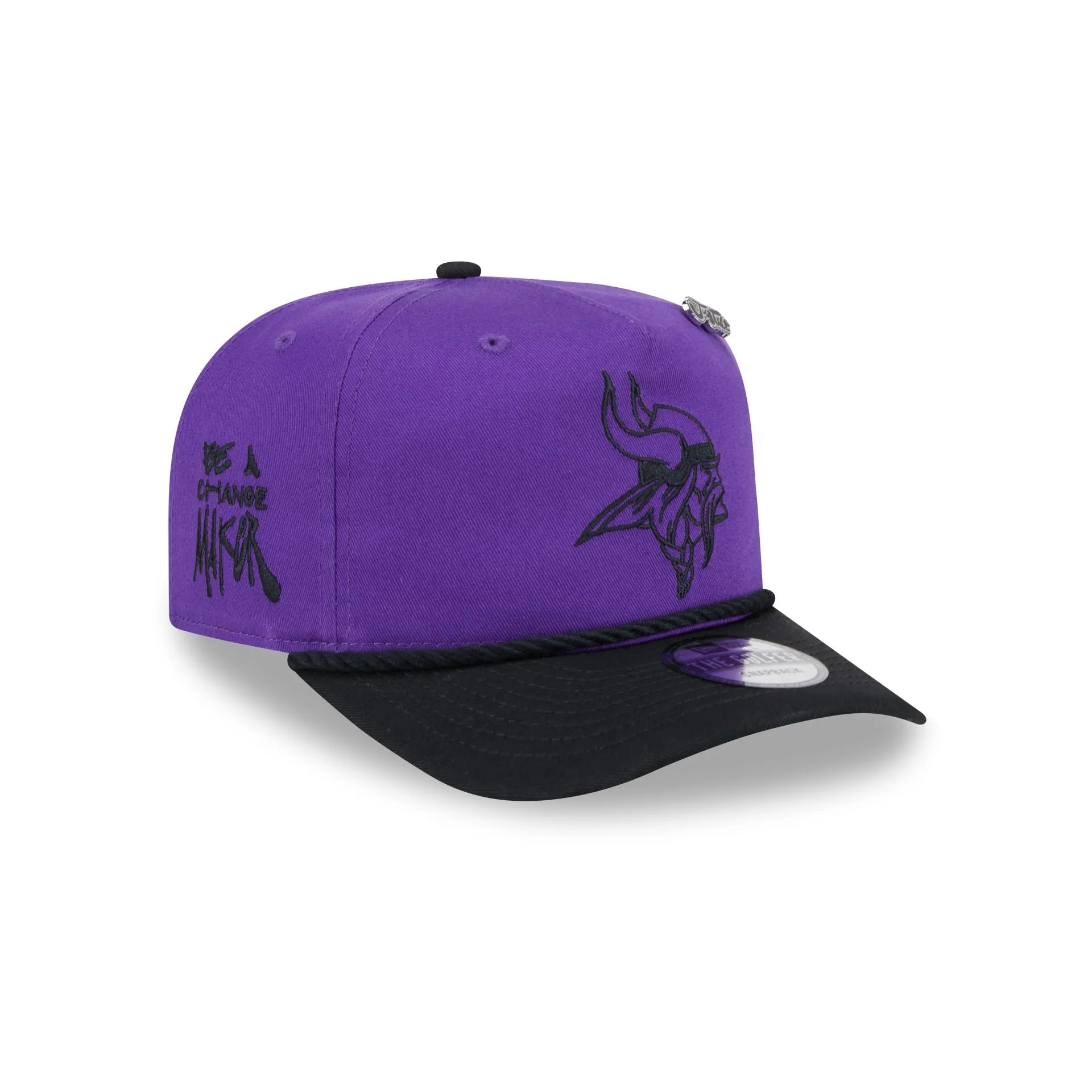 Minnesota Vikings 2024 Inspire Change Golfer Hat sold by New Era product image thumbnail 3