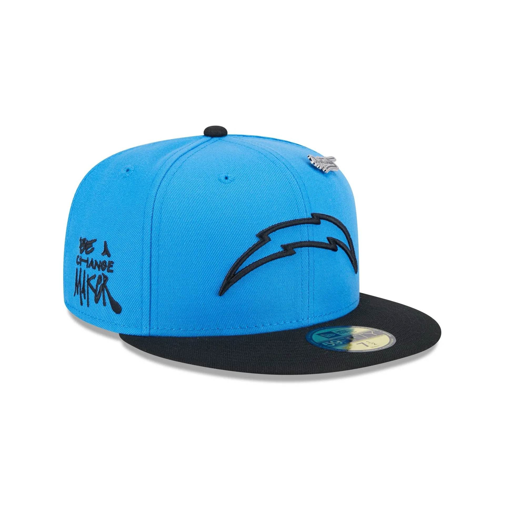 Los Angeles Chargers 2024 Inspire Change 59FIFTY Fitted Hat sold by New Era product image thumbnail 3
