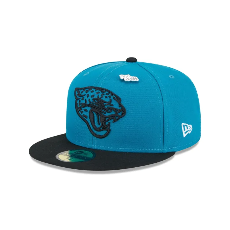 Jacksonville Jaguars 2024 Inspire Change 59FIFTY Fitted Hat sold by New Era