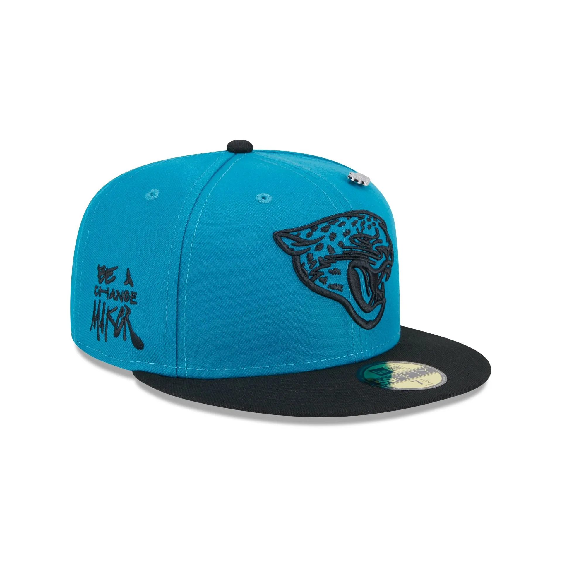 Jacksonville Jaguars 2024 Inspire Change 59FIFTY Fitted Hat sold by New Era product image thumbnail 3