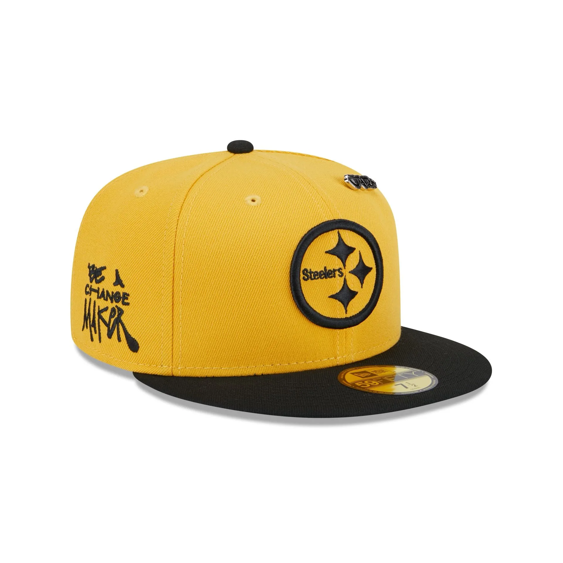 Pittsburgh Steelers 2024 Inspire Change 59FIFTY Fitted Hat sold by New Era product image thumbnail 3