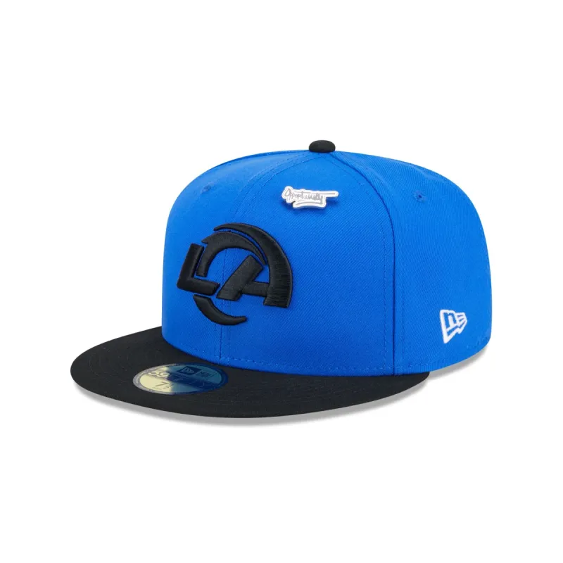 Los Angeles Rams 2024 Inspire Change 59FIFTY Fitted Hat sold by New Era