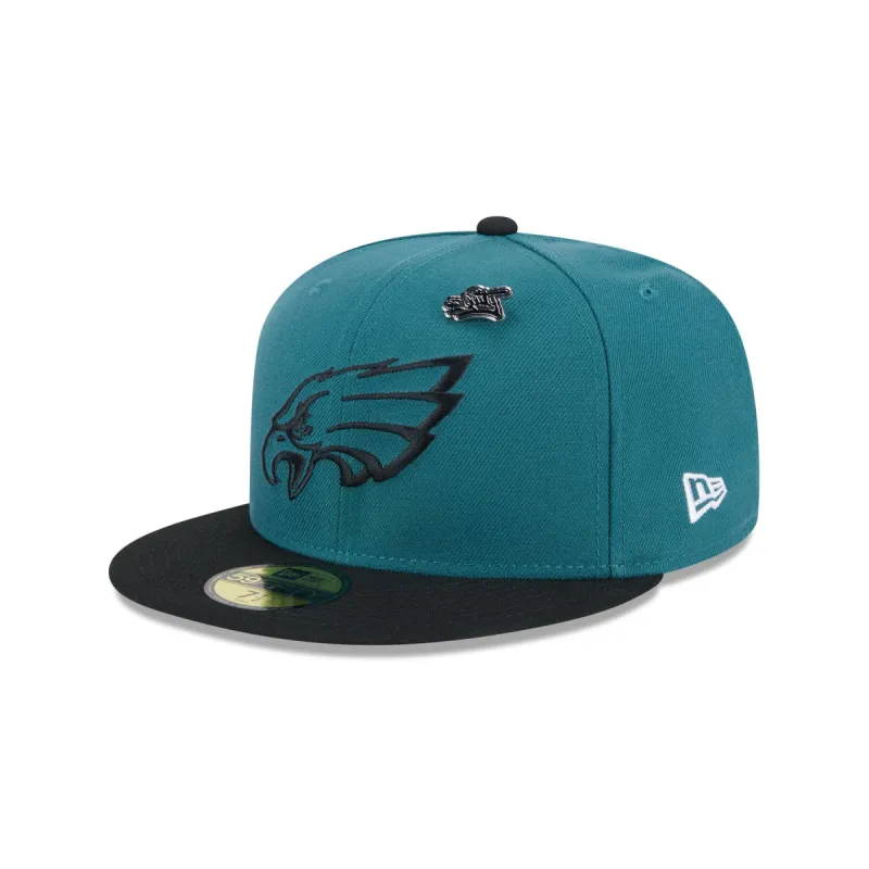 Philadelphia Eagles 2024 Inspire Change 59FIFTY Fitted Hat sold by New Era