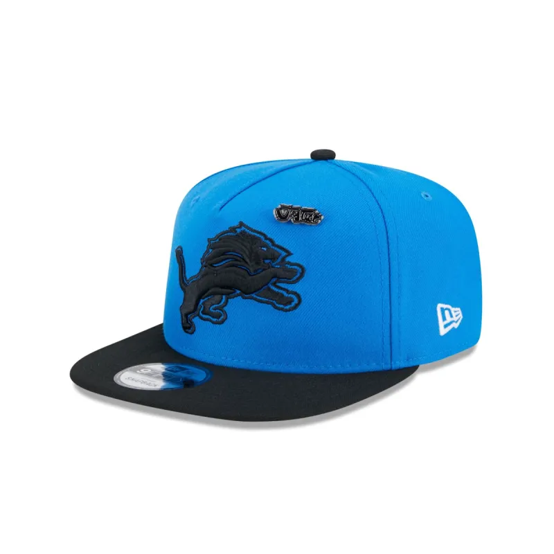 Detroit Lions 2024 Inspire Change 9FIFTY A-Frame Snapback Hat sold by New Era