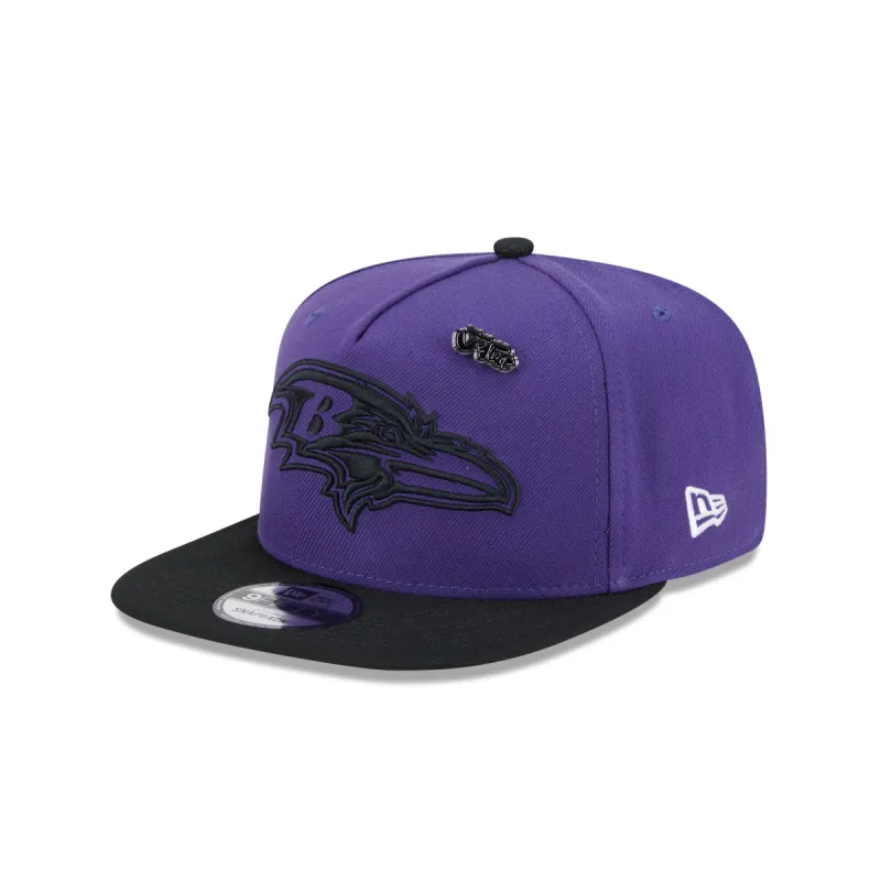 Baltimore Ravens 2024 Inspire Change 9FIFTY A-Frame Snapback Hat sold by New Era