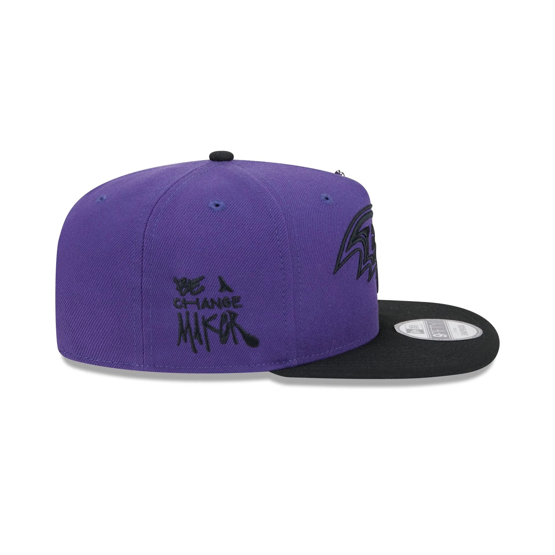 Baltimore Ravens 2024 Inspire Change 9FIFTY A-Frame Snapback Hat sold by New Era product image thumbnail 5