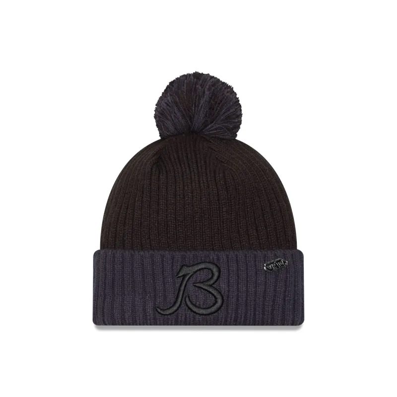 Chicago Bears 2024 Inspire Change Pom Knit Hat sold by New Era