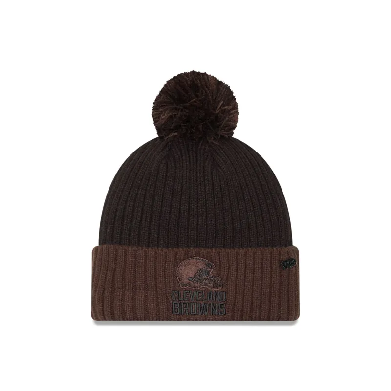 Cleveland Browns 2024 Inspire Change Pom Knit Hat sold by New Era