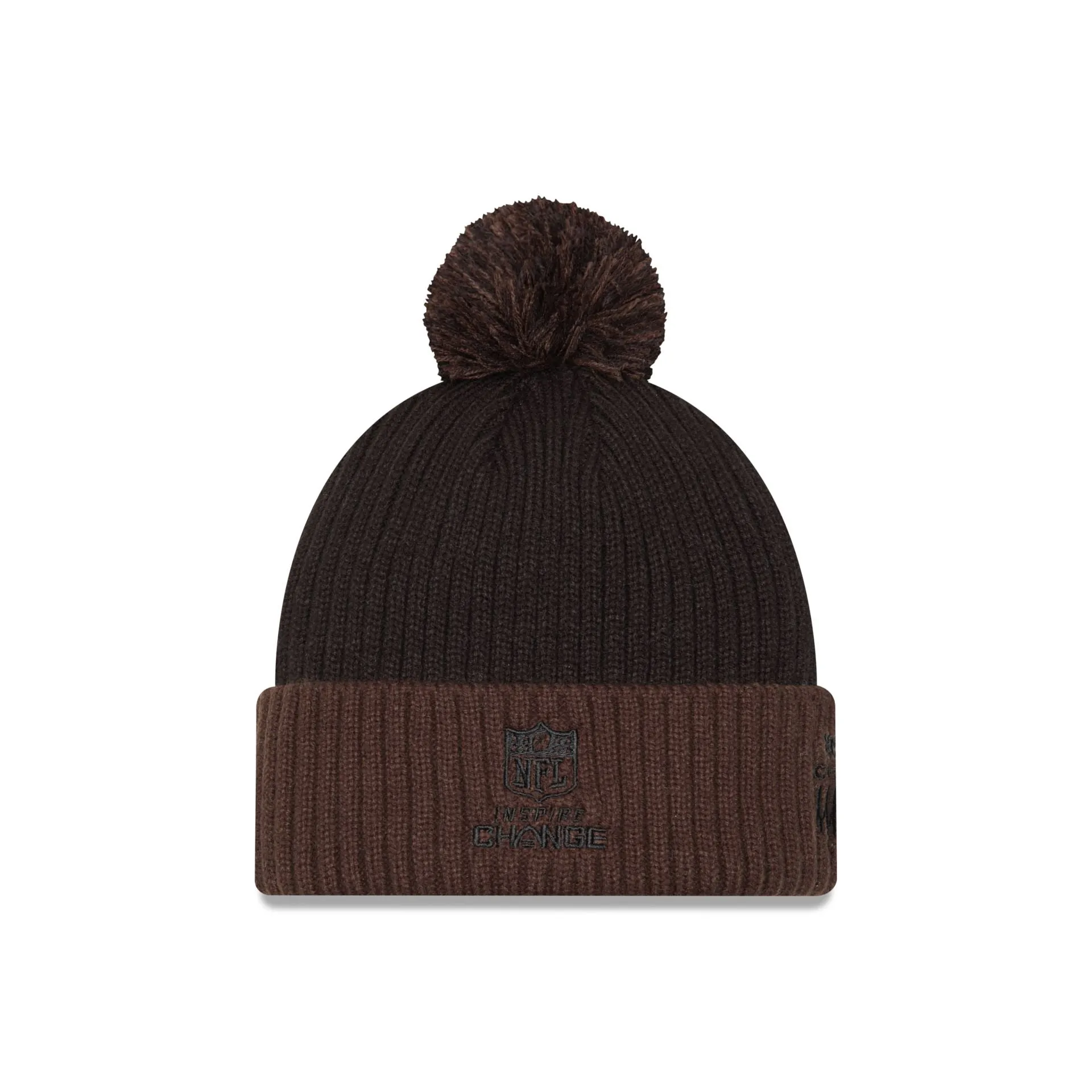 Cleveland Browns 2024 Inspire Change Pom Knit Hat sold by New Era product image thumbnail 2
