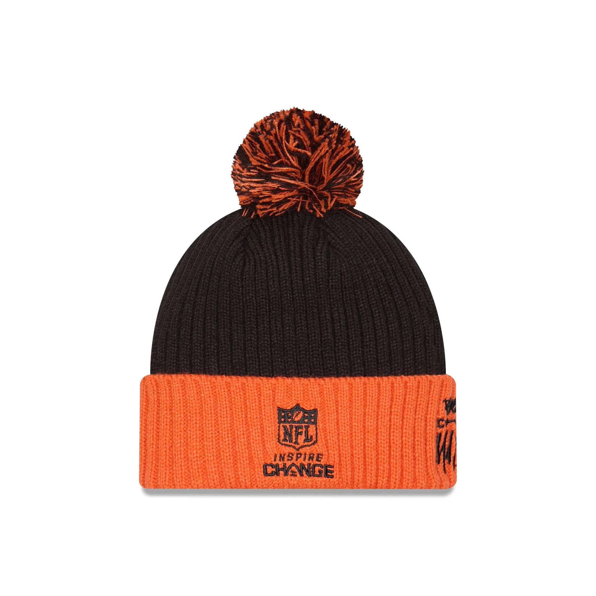 Cincinnati Bengals 2024 Inspire Change Pom Knit Hat sold by New Era product image thumbnail 2