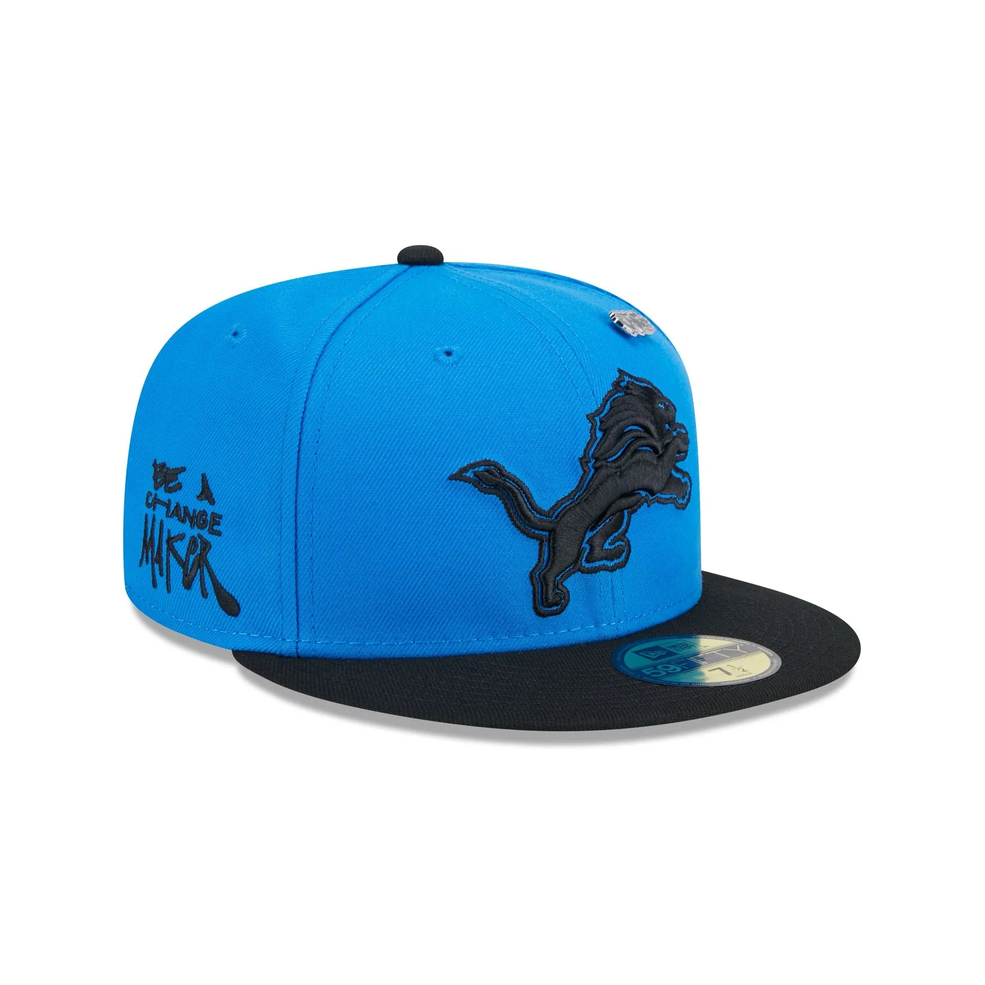 Detroit Lions 2024 Inspire Change 59FIFTY Fitted Hat sold by New Era product image thumbnail 3