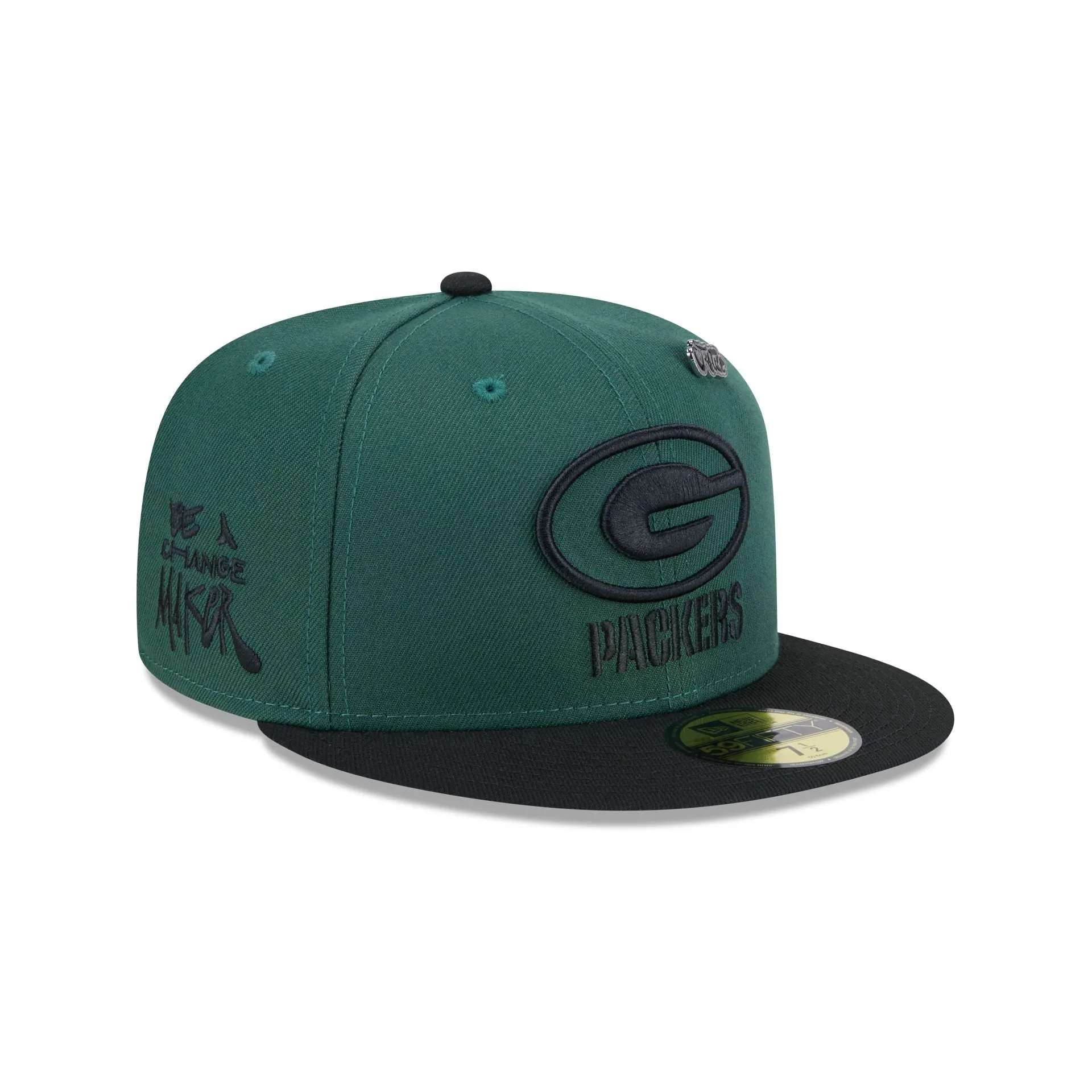 Green Bay Packers 2024 Inspire Change 59FIFTY Fitted Hat sold by New Era product image thumbnail 3