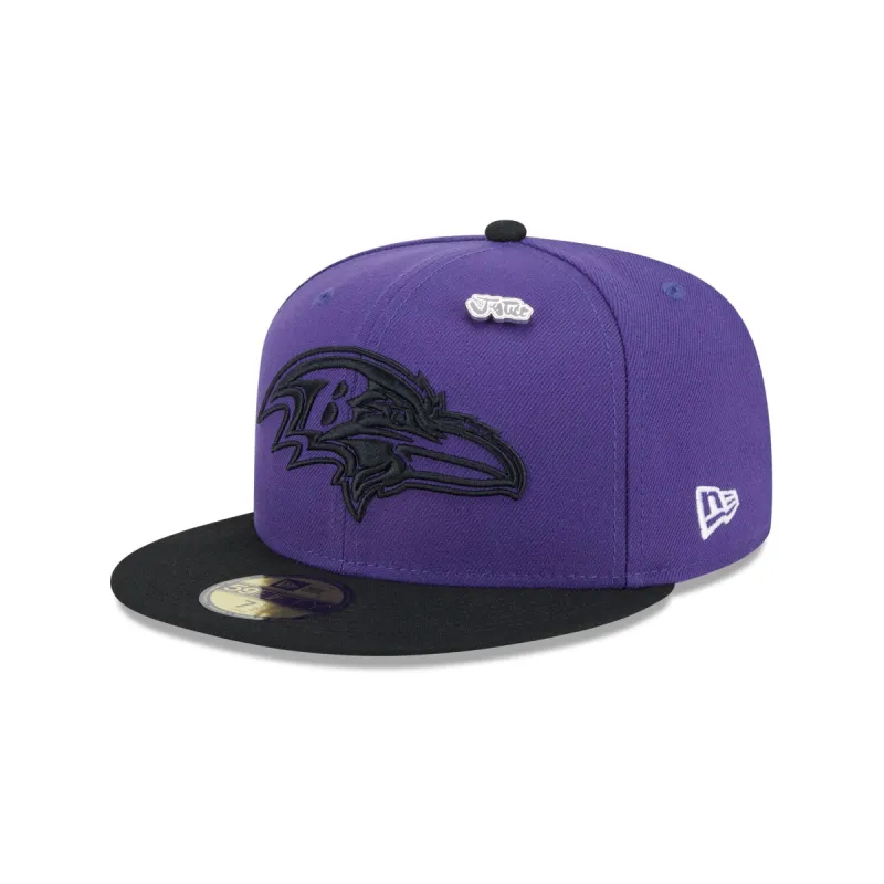 Baltimore Ravens 2024 Inspire Change 59FIFTY Fitted Hat sold by New Era