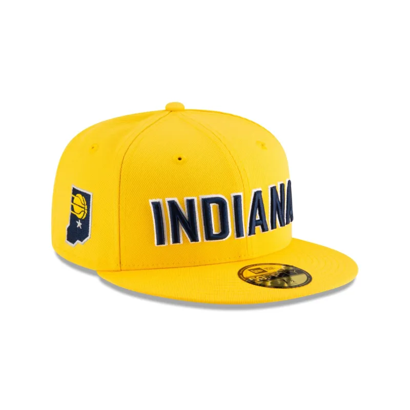 Indiana Pacers 2024 Statement Edition 59FIFTY Fitted Hat sold by New Era