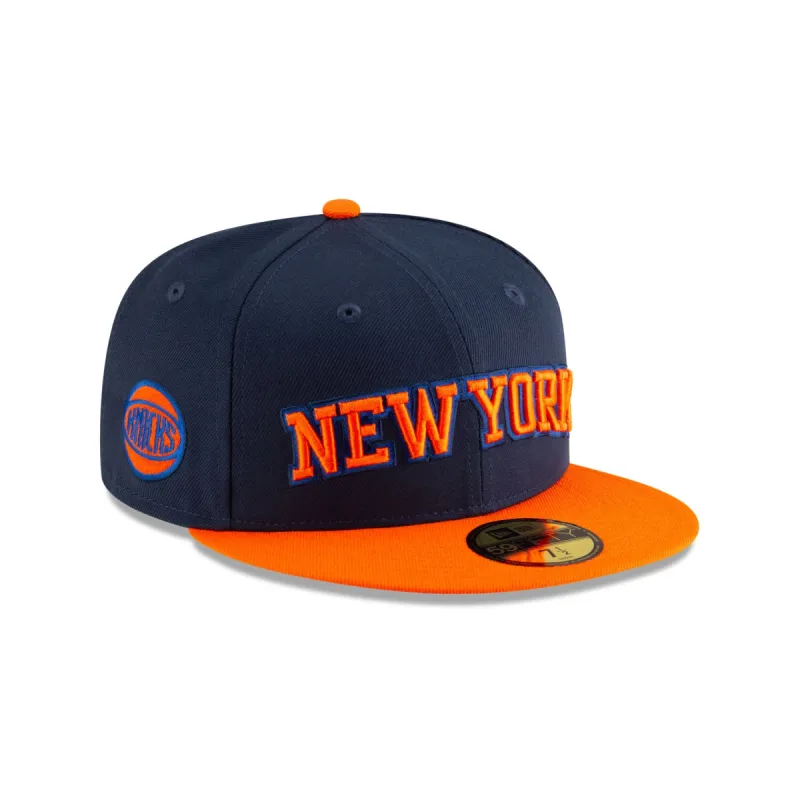 New York Knicks 2024 Statement Edition 59FIFTY Fitted Hat sold by New Era