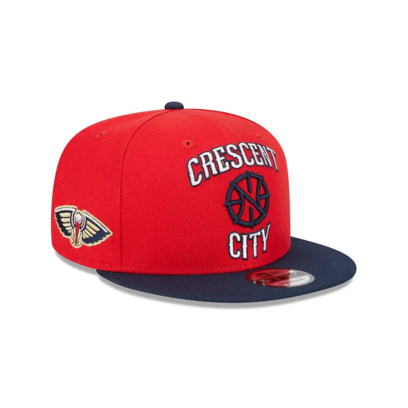 New Orleans Pelicans 2024 Statement Edition 9FIFTY Snapback Hat sold by New Era