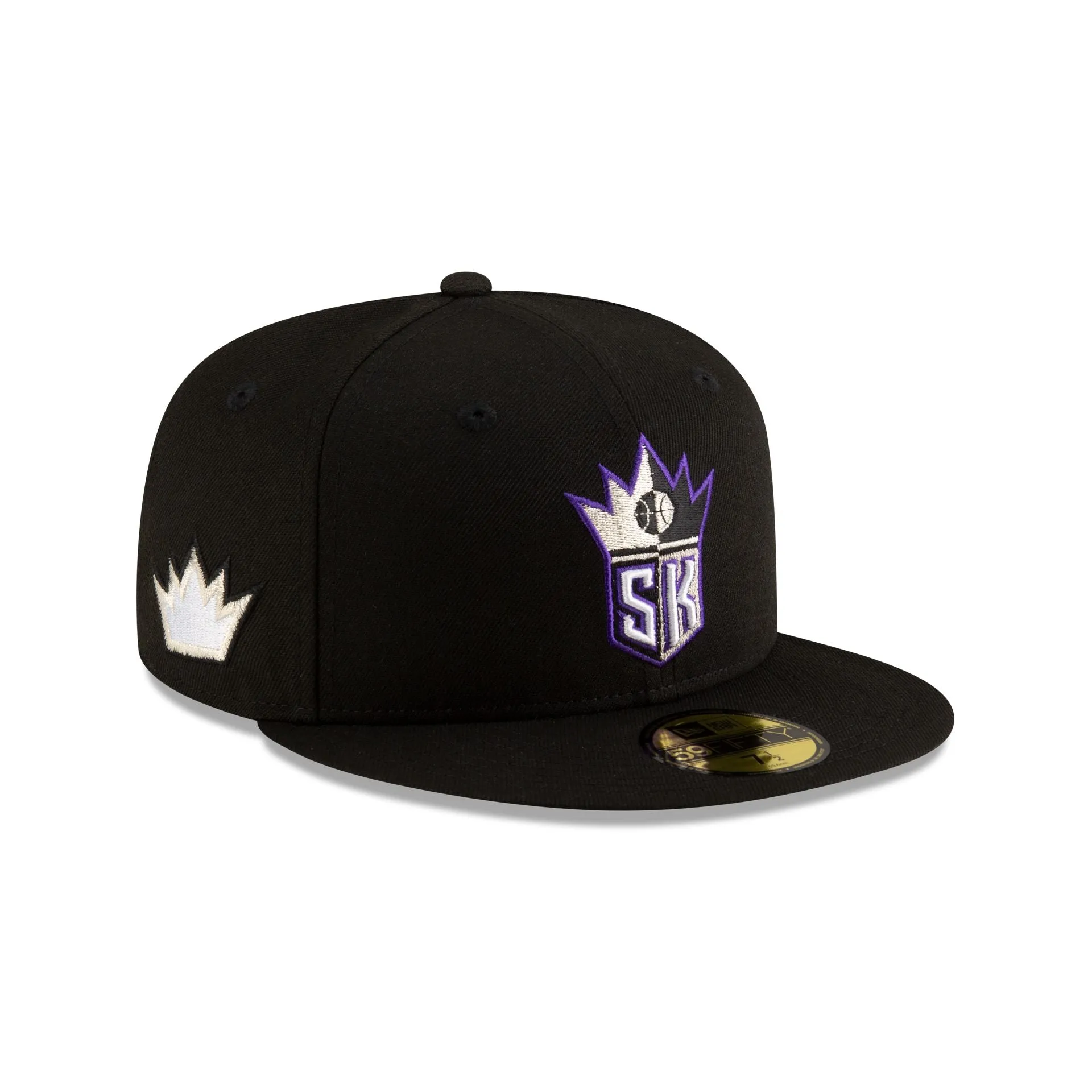 Sacramento Kings Classic Edition Black 59FIFTY Fitted Hat sold by New Era